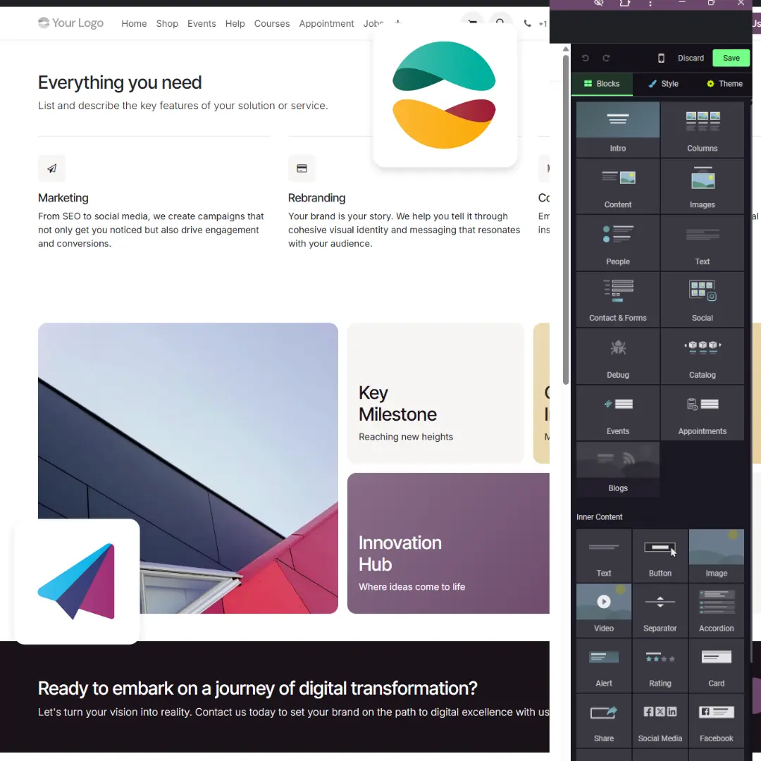 Webpage Development